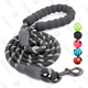 When training your new dog on walks, the BAAPET Strong Dog Leash is a perfect length for optimal walks.